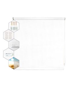 Cortina Roller Sunscreen 130x130cm Traslucida Mesh Standard